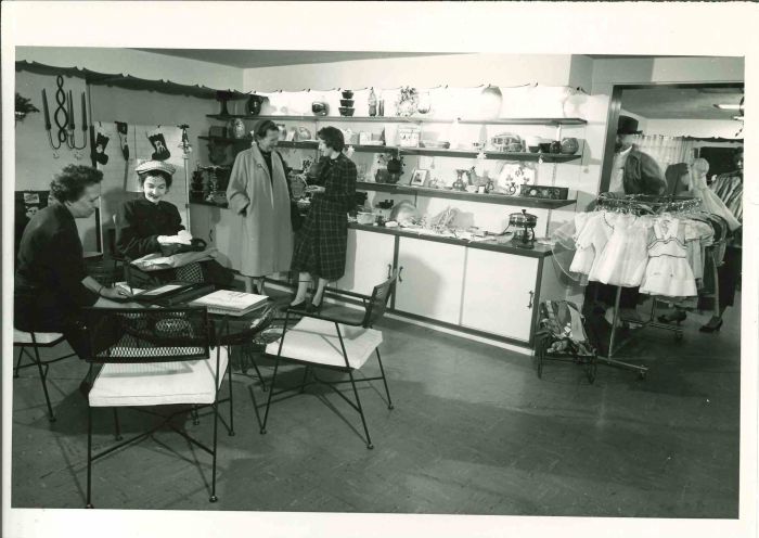 The Courtyard- A New Showcase for Talent- Vintage Photograph