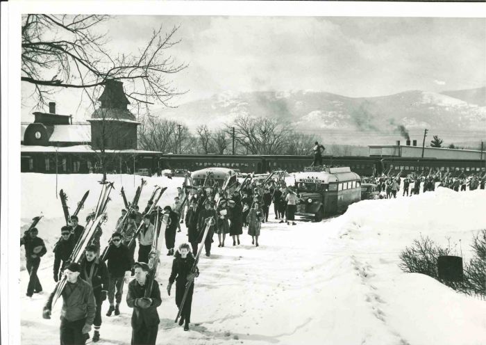 U.S. Ski Resorts- Vintage Photograph