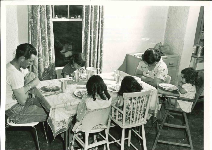Middle-Class Family- American Vintage Photograph