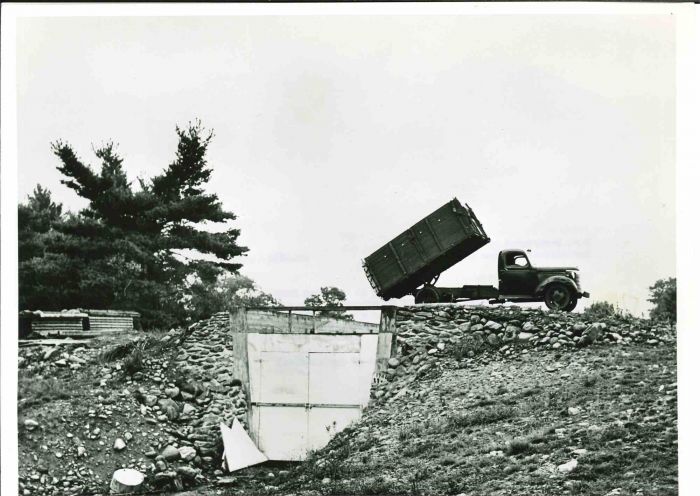 The Underground Silo- American Vintage Photograph