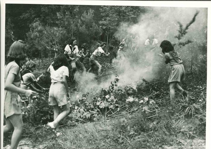 Junior Volunteers - American Vintage Photograph 