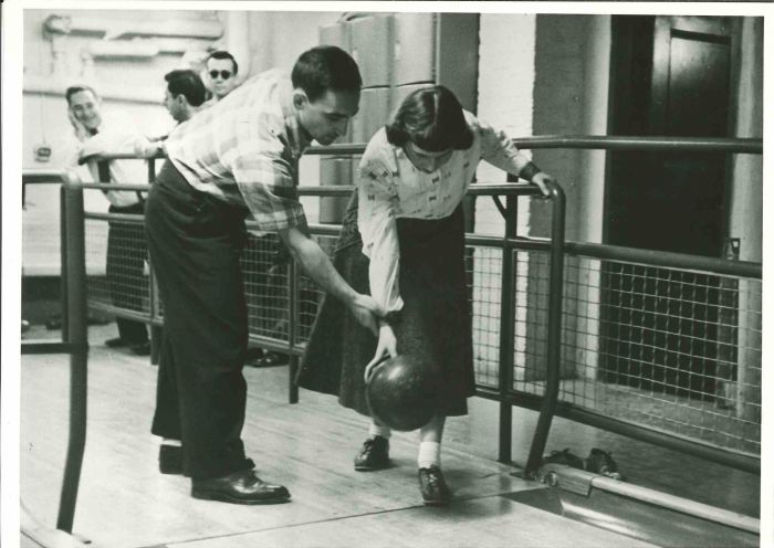 Bowling - American Vintage Photograph