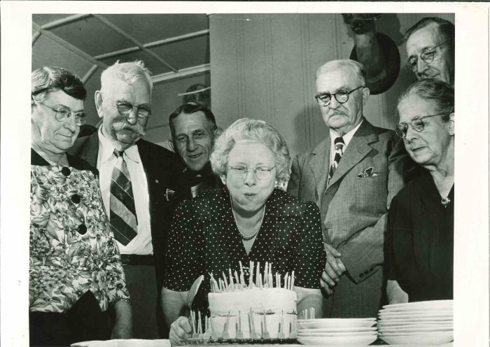 Home For The Aging - American Vintage Photograph