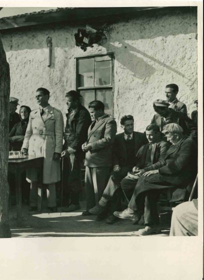 Rural Greece Moving to Progress- American Vintage Photograph