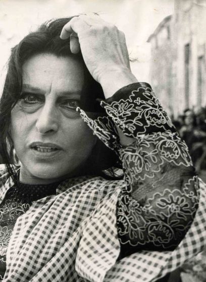 Vintage Portrait of Anna Magnani