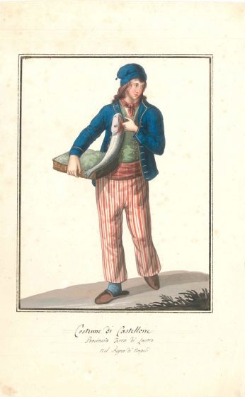 Costume di Castellone by Michela De Vito - Old Masters Artwork