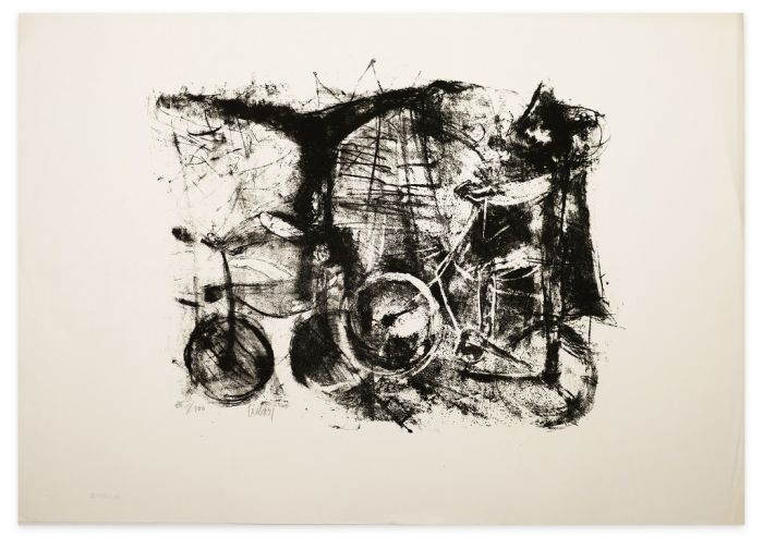 Bicycles by Anonymous - Contemporary Artwork