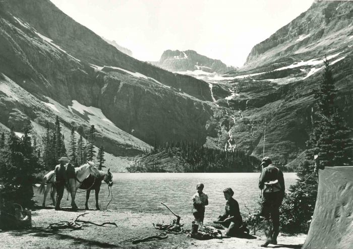 Low-Cost Vacation For American Wage Earners- Vintage Photograph
