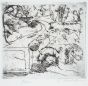 Artwork, Modern Art, Etching, Print, Luigi Bartolini, Rome
