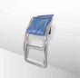 Folding Tubular Chromed Steel Deckchair