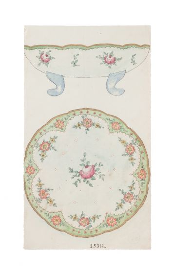 Backsplash in Porcelain by Anonymous - Artwork 