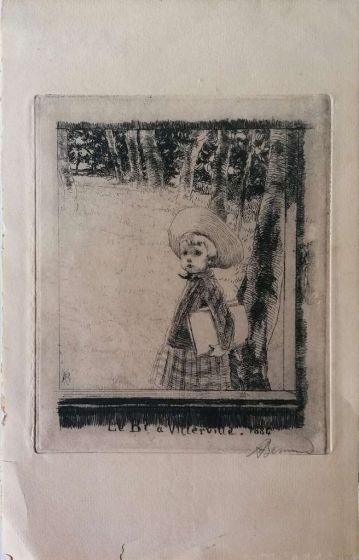Le Bi à Villerville byAlbert Besnard - Modern Artworks