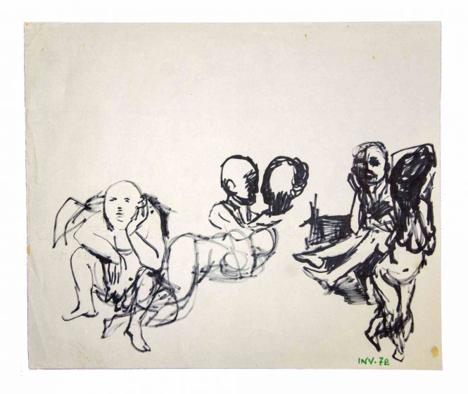 Posing  Figures Sketch