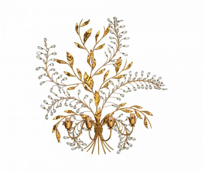 Gilded Brass Applique - Decorative Object 