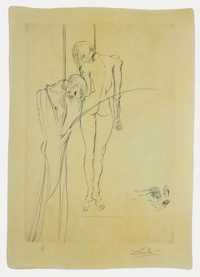 Salvador Dalì - Des Rois Pendus aux Arbres - Surrealist Art
