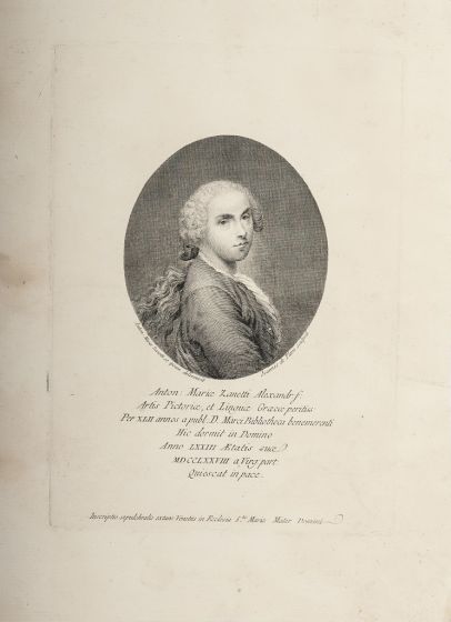 Anton Marie Zanetti by Joannes de Plano - Old Master's Artwork