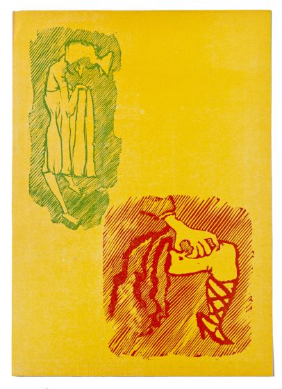  Woman by Mino Maccari- Modern Artwork