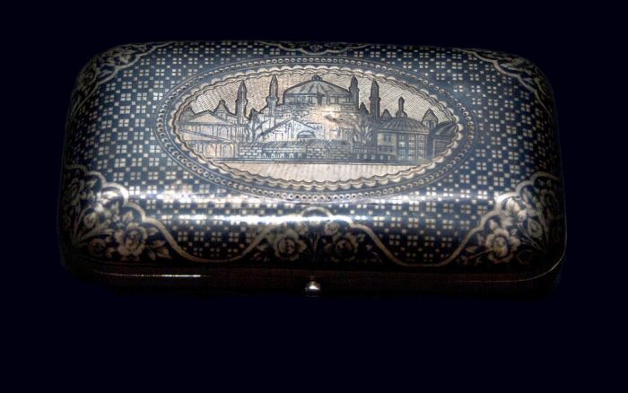 Turkish Tobacco Box by Anonymous - Decorative Object