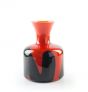 Red and Black Glass Vase - Design and Decorative Objects