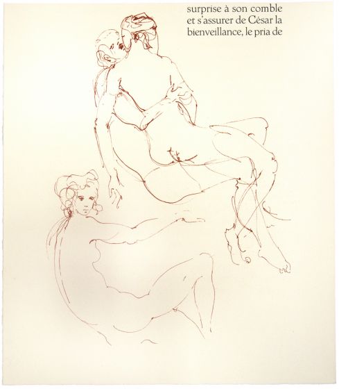 Nude Study by Leonor Fini - Contemporary Artwork