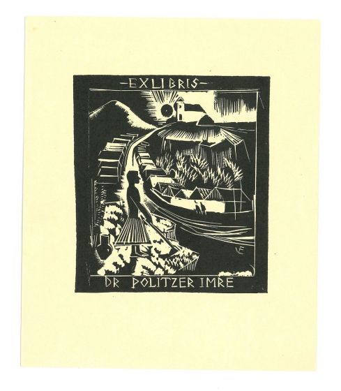 Ex Libris Dr. Politzer Imre - Modern Artwork 