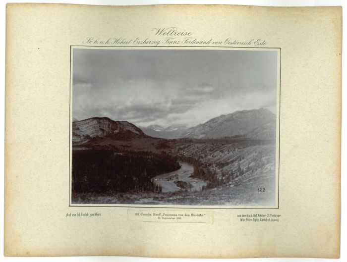 Canada - Panorama von den Hoodohs by prince Franz Ferdinand von Osterreich Este - Artwork