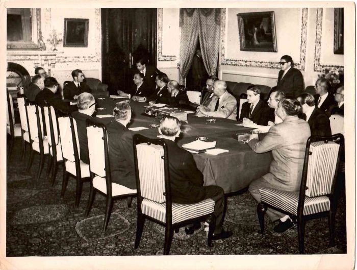 Leaders of the Middle East and Asiatic Countries - Vintage Photo 1956