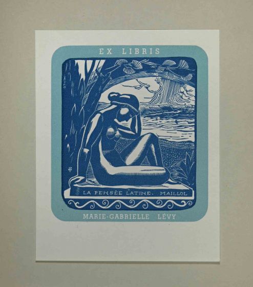 Ex-Libris  Marie Gabrielle - Contemporary Artwork 