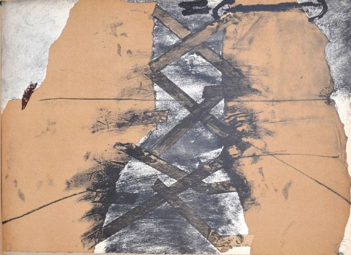 Untitled - Berlin Suite by Antoni Tapies - Contemporary Artwork