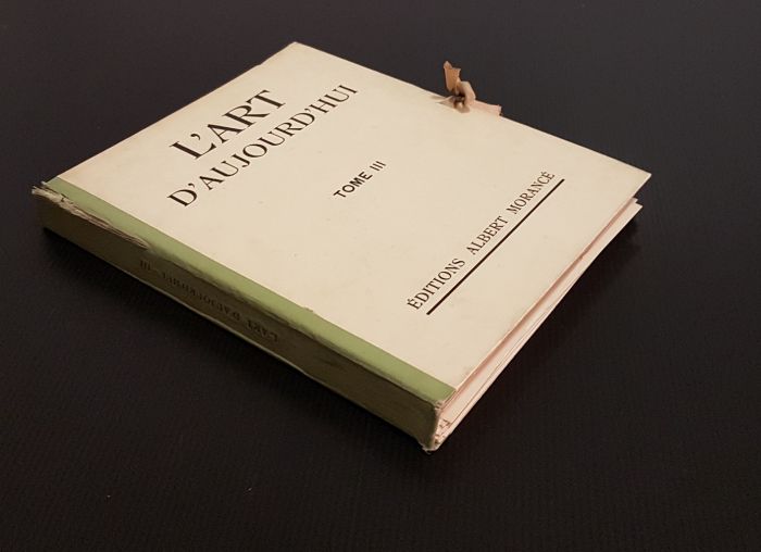 Whole edition of “Art d’Aujourd’hui”-Tome III, A. Morancé, Paris, 1926,  Original Portfolio Sleeve with Ribbon, Good condition