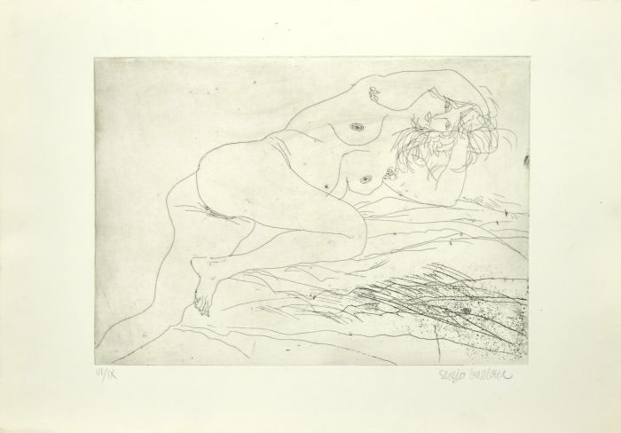 Nude by Sergio Barletta - Contemporary Artwork
