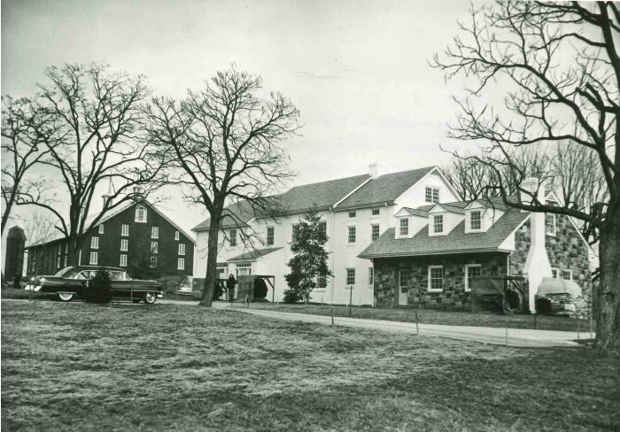 Farm Home - American Vintage Photograph