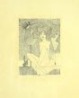 Nude is an original black and white etching realized  by Leo Guida.