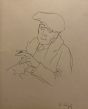 Portrait of Andre Gide by Anonymous - Artwork