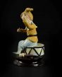 Vintage Terracotta Child and Tambourine