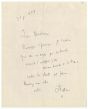 Jean Cocteau Autograph Letter - SOLD