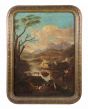 Anonymous - Pair of 18th Century Landscapes - Old Masters' Art