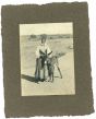 The Old Days -Woman with Donkey