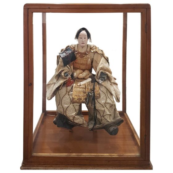Japanese Samurai Doll by Anonymous - Decorative Object