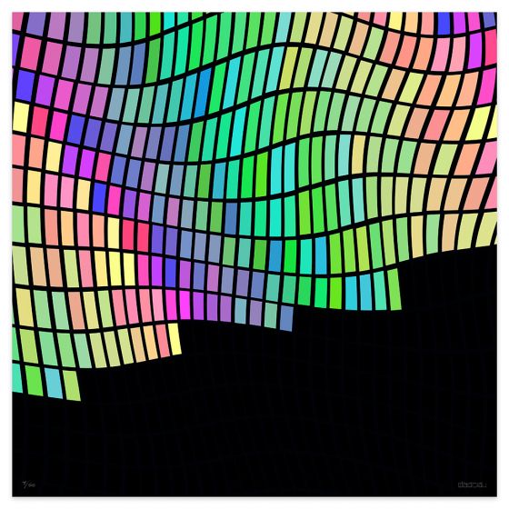 Flute D Major by Dadodu - Contemporary Art Print