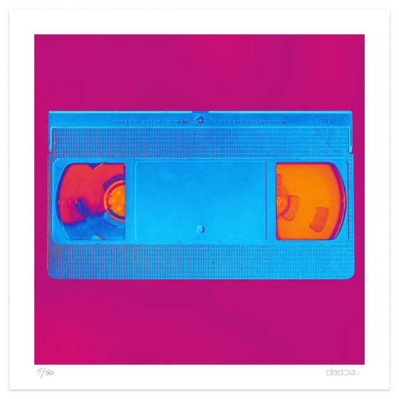 After VHS by Dadodu - Contemporary Art Print