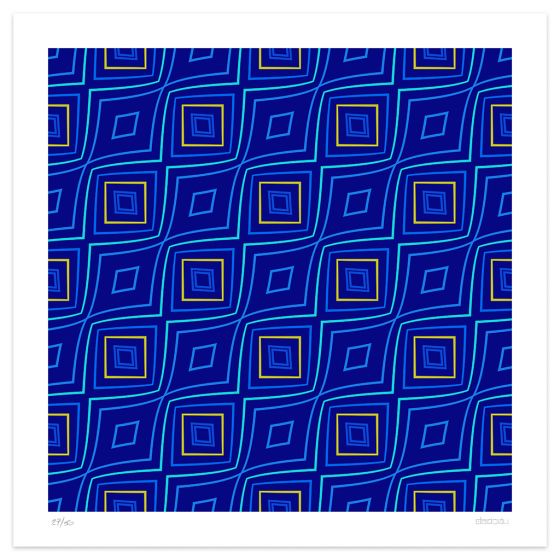 Tassellation 5 by Dadodu - Contemporary Art Print