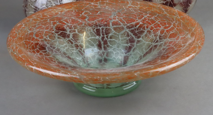 German Glass Ikora Dish - Decorative Objects 