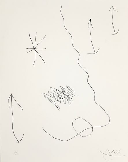 Journal D'Un Graveur - Vol. 2  Plate 8 by  Joan Mirò - Surrealist Artwork