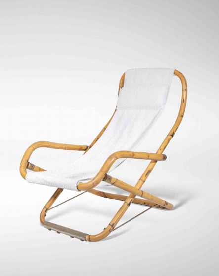 Folding Bambu Deckchair - Design Furniture 