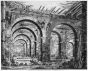 Luigi Rossini, Veduta delle rovine di una Conserva d’acqua per la villa di Domiziano vicino a Castel Gandolfo (...). Rome, 1826, Luigi Rossini, Tivoli, Rome, Architecture, Ruins, Landscape, Roman, Villa, Palace, Neoclassicism, Old Masters, Artworks, Etchi