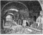 L. Rossini, Tivoli, Rome, Architecture, Ruins, Landscape, Roman, Villa, Palace, Neoclassicism, Old Masters, Artworks, Etchings, Engraves, Rue, Street, 