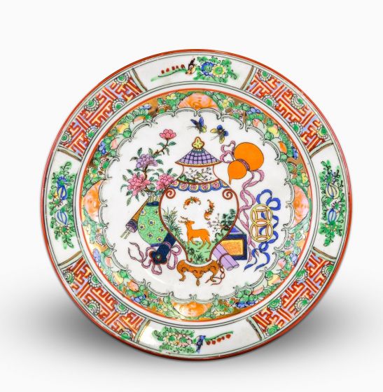 Porcelain Plate by Anonymous - Decorative Object