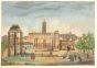 The Capitol by Italian anonymous artist of XIX century - Old Masters Artwork