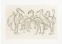 Storks And Flamingos by Raymond Brudieux  - Modern Artwork
